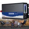 Beachtiful 5000W Pure Sine Wave Inverter Car Converter Power Inverter with Color Screen Display, LifePO4/ Lithium Battery Compatible, for RV Truck Car,DC12VtoAC220V view 1