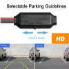 HD 1280 * 720P Rear View Camera Compatible For Mitsubishi Lancer 2008-2014 Lancer EX 2012-2015 Night Vision Reverse Backup Camera view 4