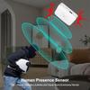WiFi Human Presence Sensor: Smart Motion Sensor with 5.8GHz mmWave Radar, Zone Positioning, App Notification Alerts, Real-time Human Occupancy Sensor for Home Automation, Support Alexa view 2