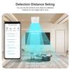 WiFi Human Presence Sensor: Smart Motion Sensor with 5.8GHz mmWave Radar, Zone Positioning, App Notification Alerts, Real-time Human Occupancy Sensor for Home Automation, Support Alexa view 3