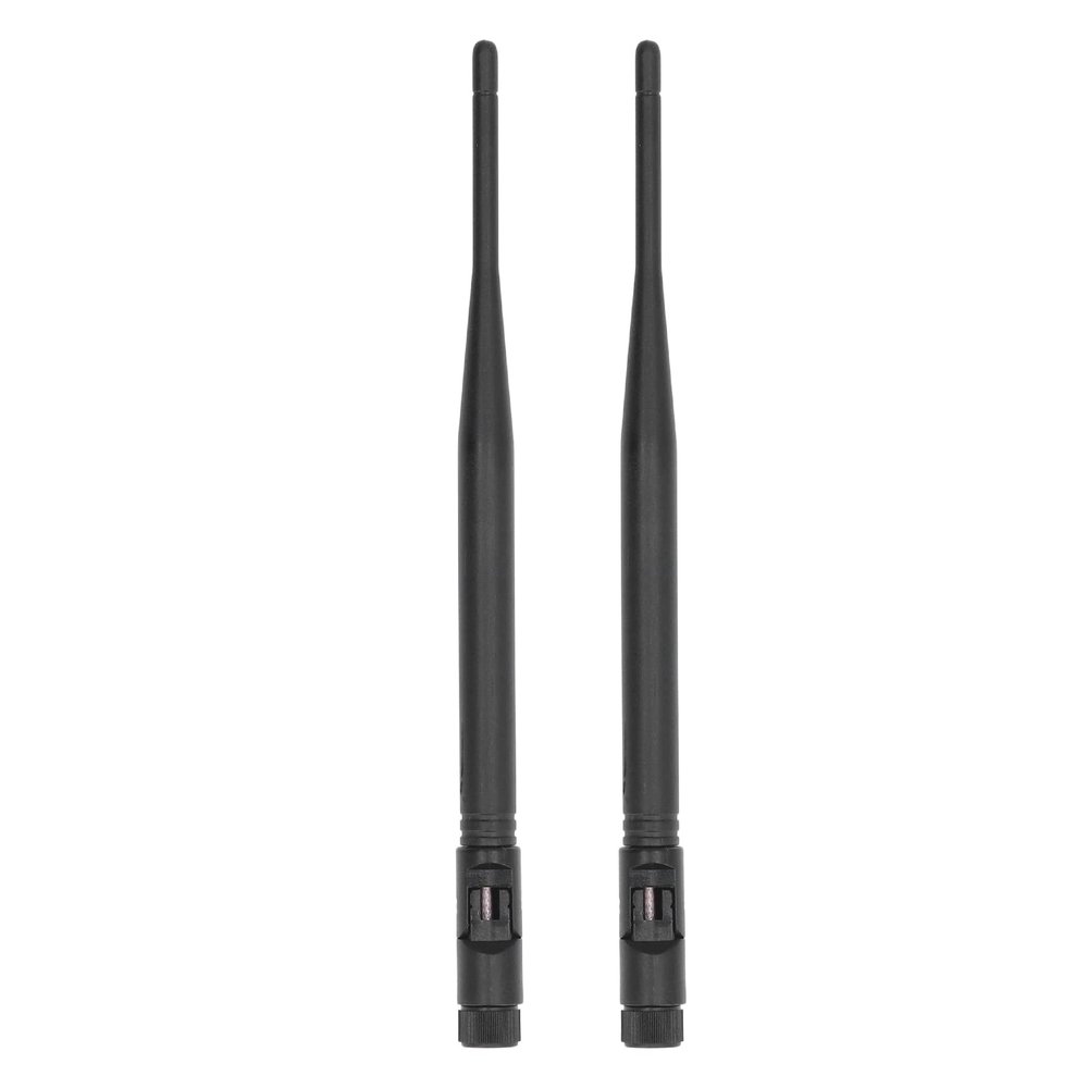 Sunicon Antenna,2Pcs Foldable Antenna ABS High Gain Antennas with SMA Female Thread Inner Pin for Smart Home