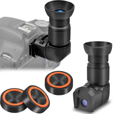 Tydeux Anti-Vibration Suppression Pads Telescope Mounts - Bundle with - Right Angle Viewfinder