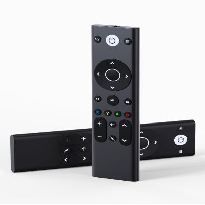New Gaming Media Remote Control for Xbox One, Xbox Series X|S, with Backlit Buttons (Color: Black)