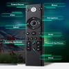 New Gaming Media Remote Control for Xbox One, Xbox Series X|S, with Backlit Buttons (Color: Black) view 3