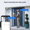 [121Wide View+3K HD] Hiseeu 3K Wired Security Camera System with Audio,8PCS 5MP Security Cameras,Alarm Spotlight,Human Vehicle Detect,No Monthly Fee,3TB HDD for Outdoor Home Surveillance DVR Kit view 4