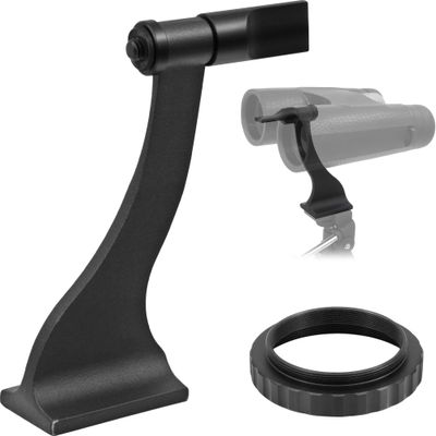 Alstar Binocular Tripod Adapter - Bundle with - M48/T2 Telescope Adapter