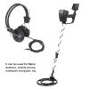 Acouto Metal Detector Headset with 32mm Hi Fi Speaker 3.5mm Interface Ear for Tablet PC Iversal No Cancelling Headset for Prec Detection view 3