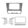 Sound-way - Single DIN Car Radio Frame Installatio 2 Din Car Radio Fascia Panel Frame/Fit For BMW 3 Series E90 E91 E92 E93 2004-2012 DVD Stereo Frame Mounted Panel Dash Installation Bezel Trim Car view 1