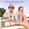 Jazeyeah Digital Camera - Compact Digital Camera for Kids and Teens- 48MP 2.4 Inch LCD Screen,FHD 1080P, 16x Zoom Anti-Shake, 32GB Card Included - Ideal Pink Camera for Photography & Everyday Moments view 2