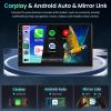 [4G+64G] Android Car Radio 7 Inch Double Din with Wireless Carplay & Android Auto, Hodozzy Touch Screen Car Radio GPS Navigation WiFi Bluetooth FM/RDS Radio EQ/USB/SWC+AHD Backup Camera view 2