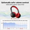 gorsun Kids Bluetooth Headphones, Toddler Headphones 85 dBA Safe Volume, 45 Hours Playtime, with Mic, Bluetooth 5.3, Kids Wireless Headset for iPad/Tablet/Travel/School, ldeal Gift (Black/Red) view 3