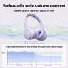 gorsun Kids Bluetooth Headphones, Toddler Headphones 85 dBA Safe Volume, 45 Hours Playtime, with Mic, Bluetooth 5.3, Kids Wireless Headset for iPad/Tablet/Travel/School, ldeal Gift (Purple) view 3