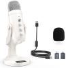 ZealSound Gaming USB Microphone k66w us and d65w Furry Cover view 2