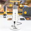 ZealSound Gaming USB Microphone k66w us and d65w Furry Cover view 4