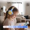 YLFASHION Kids Bluetooth Headphones, 85dB Volume Limit, Ultra-Soft Over-Ear, Built-in Mic, Foldable, Beerus Cartoon Animal Design, Suitable for School & Travel, FM/TF/AUX Supported view 2