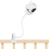 Baby Monitor Mount Compatible with HelloBaby HB65/HB40/HB6550/HB66/HB6339/HB6550 Pro, ANMEATE SM935E, Flexible Baby Camera Holder Crib Mount for Hellobaby Monitor view 1