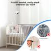 Baby Monitor Mount Compatible with HelloBaby HB65/HB40/HB6550/HB66/HB6339/HB6550 Pro, ANMEATE SM935E, Flexible Baby Camera Holder Crib Mount for Hellobaby Monitor view 4