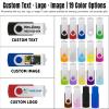 Fewina Custom USB Flash Drive with Logo Personalized USB Thumb Drive 32GB Customized Memory Stick 300 Pack for Business Gifts view 3