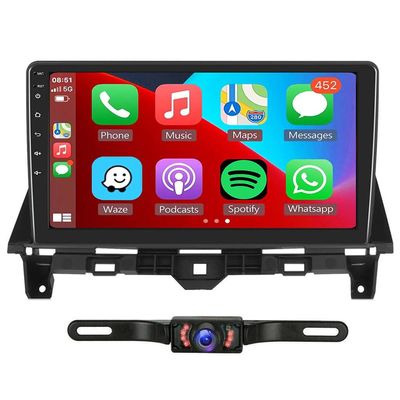 Android 11 Car Radio Stereo Compatible for Honda Accord 2008-2013 8th 10.1 Inch Touch Screen Car Stereo with Carplay Android Auto, Bluetooth Navigation Media Player GPS WiFi FM Camera 2+32GB