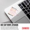 (3Pcs-2") Philippians 4:8 Sticker Whatever is True Whatever is Noble Whatever Stickers Bible Christian Waterproof Vinyl Sticker for Laptop, Water Bottle, Tumbler Decal Gifts for Her Him 2 Inches view 2