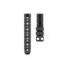 22mm Silicone strap Fit for Garmin Forerunner 255/255 Music/Garmin Vivoactive 4 / Venu 2 Replacement Bracelet watchband(Black Gray,For Vivoactive 4) view 4