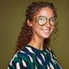 VISOONE Retro Round Blue Light Blocking Glasses with Anti Eyestrain for Computer Working Women Man SANFORD view 2