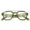 VISOONE Retro Round Blue Light Blocking Glasses with Anti Eyestrain for Computer Working Women Man SANFORD view 4