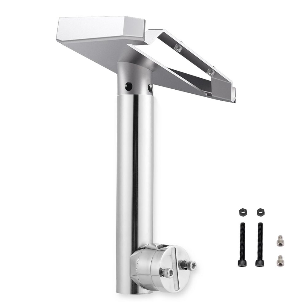 Migkin Stainless Steel Rail Mount for Starlink Gen3RV Ladder Mount (200MM, for 1inch to 1-1/4inch Rail)