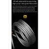 LEOSP Loudspeaker Cable Top Grade Pure Silver HiFi Speaker Cable Banana Spade Plug Cable(0.75 Meters) view 3