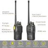 JUCJET (4-Pack) Walkie Talkies, Includes Original Headsets, Type-C Cable, USB Charging Dock, Features One-Click Pairing, Voice Noise Reduction, and Digital Encryption Communication Function (Black) view 2