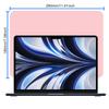 2 Pack Microfiber Liner Cleaning Cloth Screen Keyboard Imprint Protection for MacBook Neo/Pro/AIR 13" 14" (2018-2026), Compatible MacBook Neo 13/MacBook Air 13 M4 M3 M2 M1/MacBook Pro 14 (M5- M1) view 2