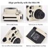 VOVMOEYA Protective Case compatible with Fujifilm Mini 99,Premium soft sillicone Mini99 Camera Case for Fuji Mini 99 Instant Camera Lightweight Full Covered Soft Gel Rubber Case Cover Shockproof-WHITE view 2