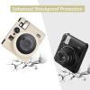 VOVMOEYA Protective Case compatible with Fujifilm Mini 99,Premium soft sillicone Mini99 Camera Case for Fuji Mini 99 Instant Camera Lightweight Full Covered Soft Gel Rubber Case Cover Shockproof-WHITE view 4