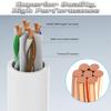 0.5 Foot Cat6 Patch Cables(12 Pack), Solid Pure Copper Patch Cord, Cat 6 Ethernet Cable, UTP Network, High Speed RJ45 Internet Cables, Compatible for Router, Switche, PC, Server, PS4/5, Xbox - White view 2