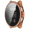 DKEnjoy Hard PC Jewelry Protector Case with HD Anti-Fog Tempered Glass Protective Film Shock-Proof Cover Anti-Scratch Case Compatible for Samsung Galaxy Watch 7 40MM/44MM Smartwatch (Rose Gold, 44MM) view 1