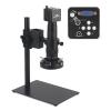 LIUZHENZHEN 48MP 4K 2K HDMI USB Digital Video Microscope Camera Industrial Monocular 180X Zoom C-Mount Lens Compatible with PCB Phone Repair Soldering(D Set) view 1