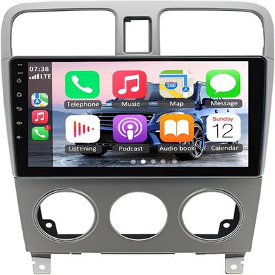 Car Stereo with CarPlay/Android Auto Android 13 Compatible for Subaru Forester 2002-2008, 9 Inch Touch Screen Car Radio Multimedia Player with Bluetooth, Backup Camera, Navigation,2+32GB