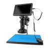 LIUZHENZHEN 7 inch LCD Digital Microscope HD USB Electronic Video Microscope 130X Microscope Lens Microscope Camera for Mobile Phone Repair view 1