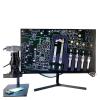 4K 48MP Ultra HD 1080P HDMI USB Digital Video Microscope Camera 200X C-Mount Lens Professional Phone PCB Soldering Repair Tools(A Suit) view 2