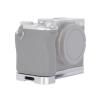NICEYRIG Bottom Mount Plate for Sony A7C II / A7CR, (Silver) Camera Base Plate with Built-in Quick-Release Plate for ARCA, Strap Slot, 1/4 Thread - 589 view 1