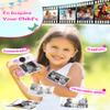Moizoe Kids Instant Print Camera, Upgrade Digital Camera for Toddlers Ages 3-12, 1080P HD Video Recorder with 32GB SD Card, 2.4" Screen, Birthday Gifts for 6-10 Year Old Girls Boys view 3