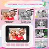 Moizoe Kids Instant Print Camera, Upgrade Digital Camera for Toddlers Ages 3-12, 1080P HD Video Recorder with 32GB SD Card, 2.4" Screen, Birthday Gifts for 6-10 Year Old Girls Boys view 4
