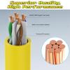 0.5 Foot Cat6 Patch Cables(24 Pack), Solid Pure Copper Patch Cord, Cat 6 Ethernet Cable, UTP Network, High Speed RJ45 Internet Cables, Compatible for Router, Switche, PC, Server, PS4/5, Xbox - Yellow view 2