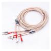 LEOSP OCC 8TC Speaker Cable Fever Speaker Amplifier HiFi Connection Cable Banana Plug/Y-Banana Plug(3 Meters) view 1