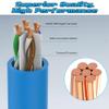0.5 Foot Cat6 Patch Cables(24 Pack), Solid Pure Copper Patch Cord, Cat 6 Ethernet Cable, UTP Network, High Speed RJ45 Internet Cables, Compatible for Router, Switche, PC, Server, PS4/5, Xbox - Blue view 2