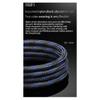 LEOSP 1 Pair HiFi Speaker Cable 6n OFC Speaker Wire with Y Plug(5 Meters) view 3