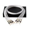 LEOSP HiFi OCC Silver-Plated Speaker Cable Speaker Wire for Hi-fi Systems Banana Plug Speaker Cable(3.5 Meters) view 1