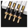 LEOSP HiFi OCC Silver-Plated Speaker Cable Speaker Wire for Hi-fi Systems Banana Plug Speaker Cable(3.5 Meters) view 4