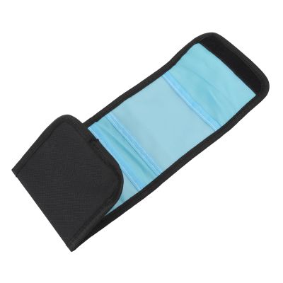 GOWENIC Camera Lens Filter Case, Shock Absorbing Sponge, Foldable and Easy to Carry with Premium Nylon Material, for 25 to 86mm Round Filters and 83x100mm Filters (for 3pcs)
