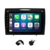 PHEZEN 9 Inch Wireless Carplay Android Auto Car Radio Fit for Mercedes Benz SLK 2004-2010, Android 2+32GB Car Stereo GPS Navigation Audio Receivers WiFi Bluetooth Player USB FM Radio+Backup Camera view 1